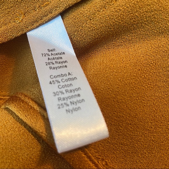 SOLD Marissa Webb Maateo Dress In Deep Gold - Picture 8 of 9